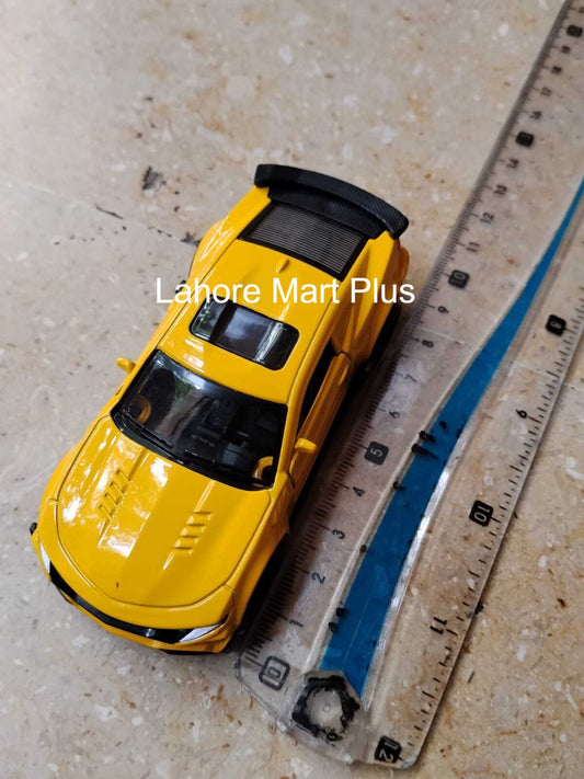 Yellow Lamborghini Aventador LP700-4 diecast car